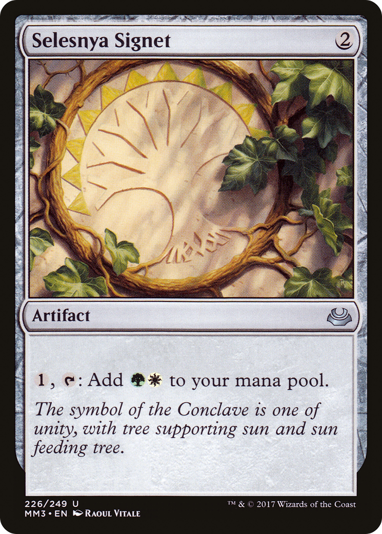 Selesnya Signet (MM3-226) [Modern Masters 2017] MTG Single Modern Masters 2017