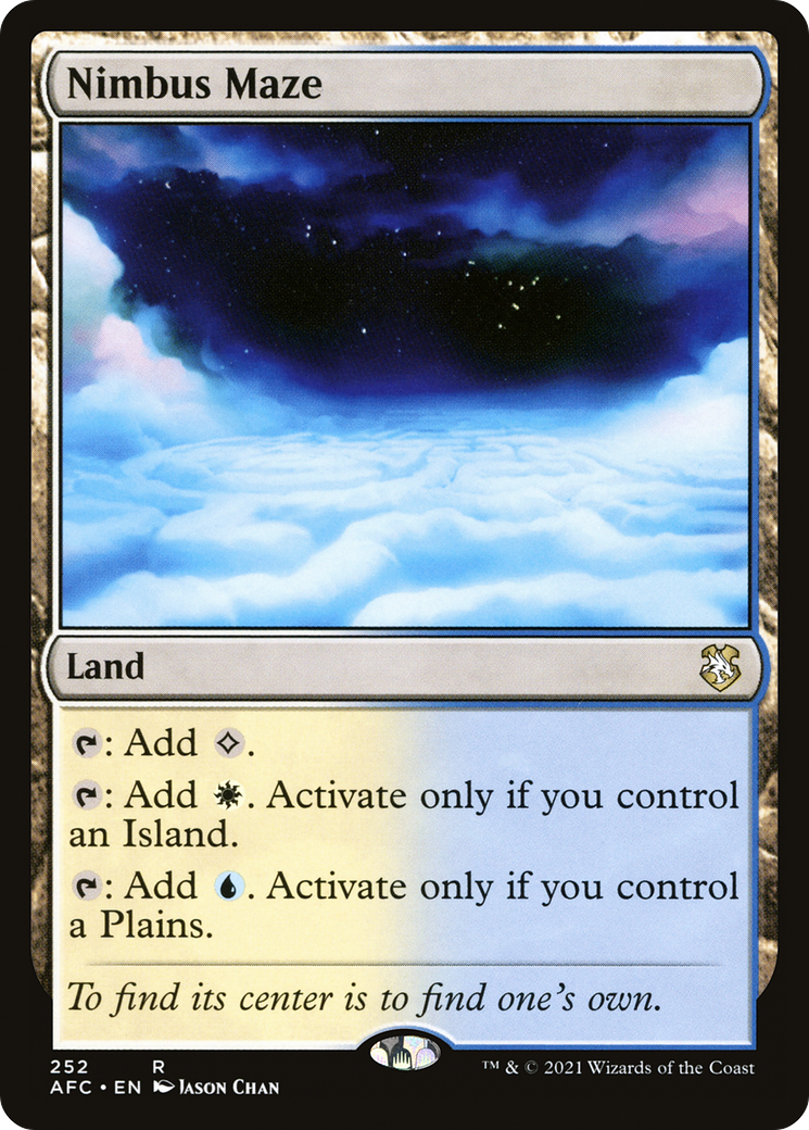 Nimbus Maze (AFC-252) [Forgotten Realms Commander] MTG Single Wizards of the Coast