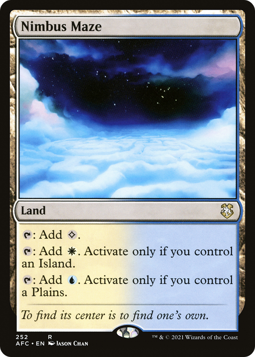 Nimbus Maze (AFC-252) [Forgotten Realms Commander] MTG Single Wizards of the Coast