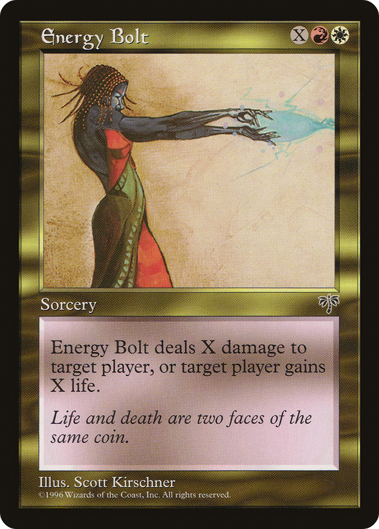 Energy Bolt [Mirage] MTG Single Magic: The Gathering