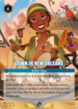 Down in New Orleans (16) [Disney Lorcana Promo Cards] Lorcana Single Disney