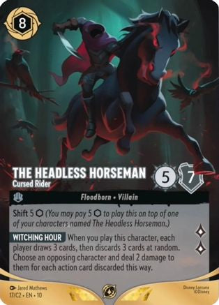 The Headless Horseman - Cursed Rider (17) [Disney Lorcana Promo Cards] Lorcana Single Disney