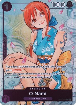 O-Nami (Dash Pack 2025) (OP05-062) [One Piece Promotion Cards] Foil One Piece Single Bandai