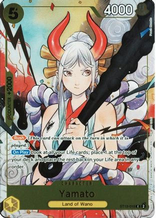 Yamato (Dash Pack 2025) (ST13-016)  [One Piece Promotion Cards] Foil