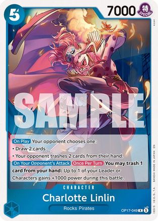Charlotte Linlin (049) (OP17-049)  [The World's Strongest Warriors] Foil