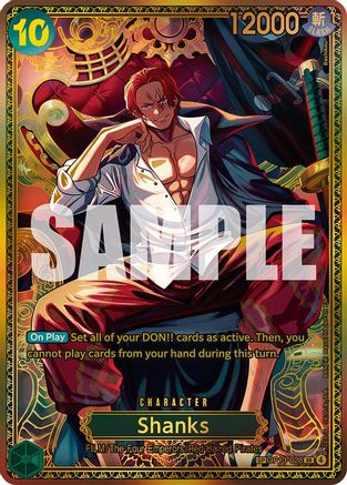 Shanks (OP13-028) (SP) (OP13-028)  [The World's Strongest Warriors] Foil