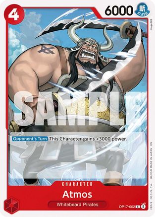 Atmos (OP17-002)  [The World's Strongest Warriors]