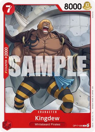 Kingdew (OP17-006)  [The World's Strongest Warriors]