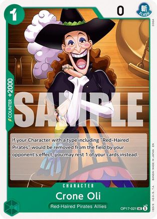 Crone Oil (OP17-021)  [The World's Strongest Warriors]