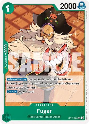 Fugar (OP17-026)  [The World's Strongest Warriors]