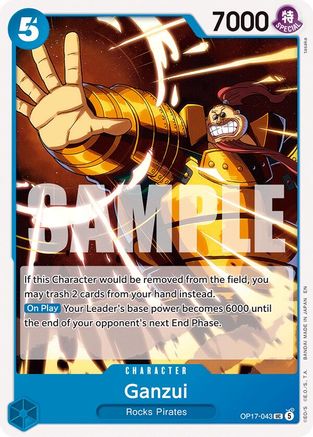 Ganzui (OP17-043)  [The World's Strongest Warriors]