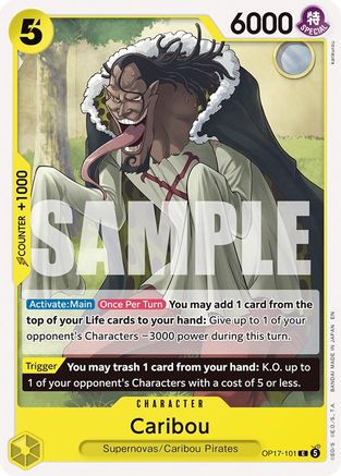 Caribou (OP17-101)  [The World's Strongest Warriors]