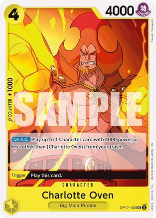 Charlotte Oven (OP17-102)  [The World's Strongest Warriors]