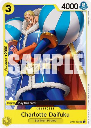 Charlotte Daifuku (OP17-107)  [The World's Strongest Warriors]