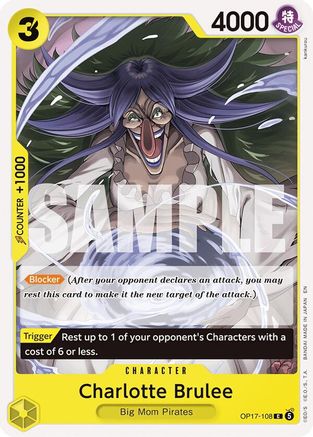Charlotte Brulee (OP17-108)  [The World's Strongest Warriors]