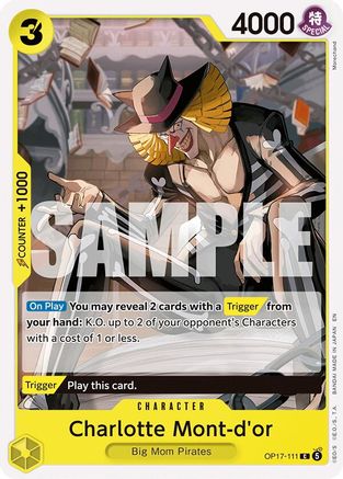 Charlotte Mont-d'or (OP17-111)  [The World's Strongest Warriors]