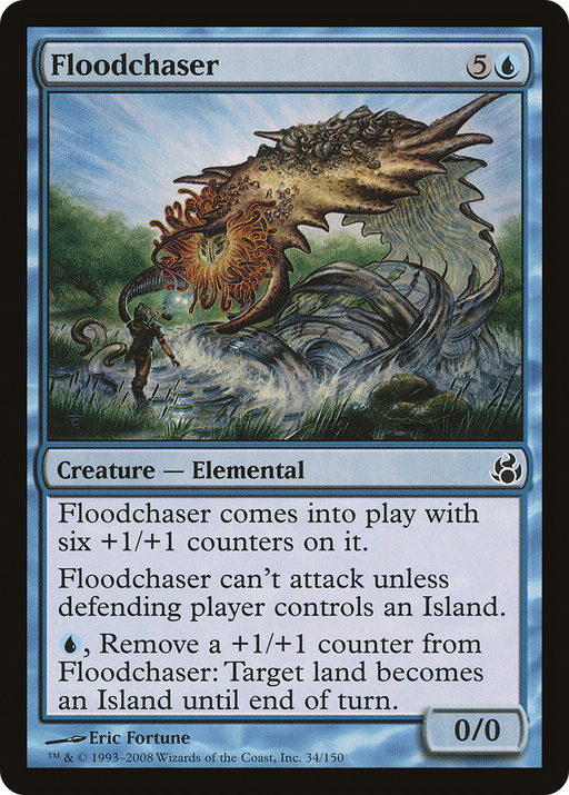 Floodchaser (MOR-034) [Morningtide] MTG Single Wizards of the Coast