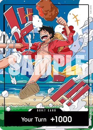 DON!! Card (World United) (Luffy) [One Piece Promotion Cards] Foil One Piece Single Bandai