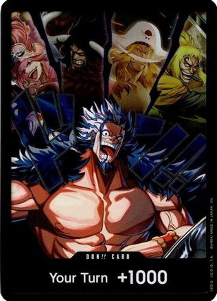 DON!! Card (Alternate Art) (Rocks) [The World's Strongest Warriors] One Piece Single Bandai