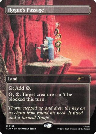 Rogue's Passage (7112) (SLD-7112) [Secret Lair] Drop Series Foil MTG Single Wizards of the Coast