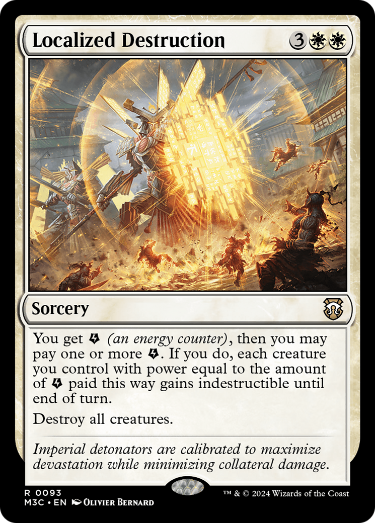 Localized Destruction (M3C-093) [Modern Horizons 3 Commander] MTG Single Wizards of the Coast