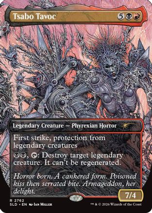 Tsabo Tavoc (SLD-2762) [Secret Lair] Drop Series Foil MTG Single Wizards of the Coast