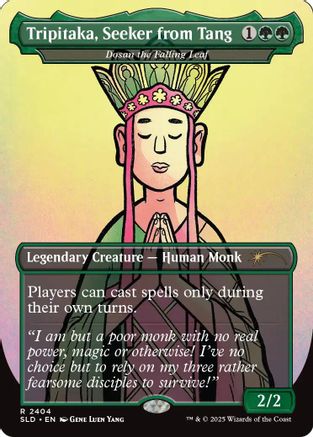 Tripitaka, Seeker from Tang - Dosan the Falling Leaf (SLD-2404) [Secret Lair] Drop Series MTG Single Wizards of the Coast