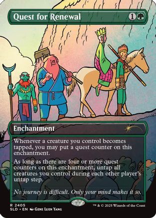 Quest for Renewal (SLD-2405) [Secret Lair] Drop Series MTG Single Wizards of the Coast