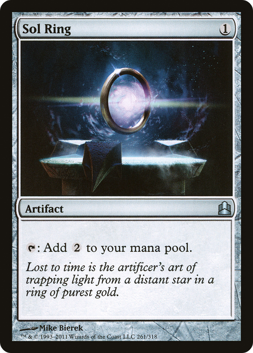 Sol Ring (CMD-261) [Commander 2011] MTG Single Wizards of the Coast