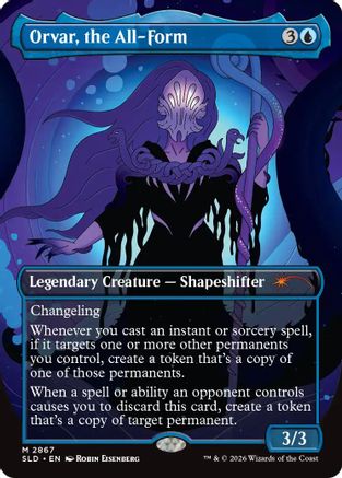Orvar, the All-Form (2867) (SLD-2867) [Secret Lair] Drop Series MTG Single Wizards of the Coast