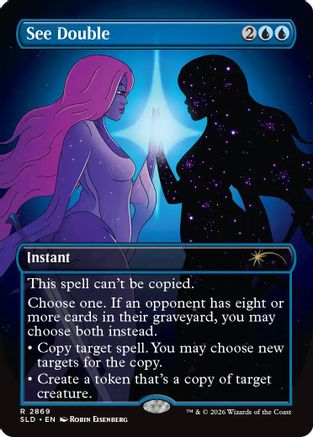 See Double (SLD-2869) [Secret Lair] Drop Series MTG Single Wizards of the Coast