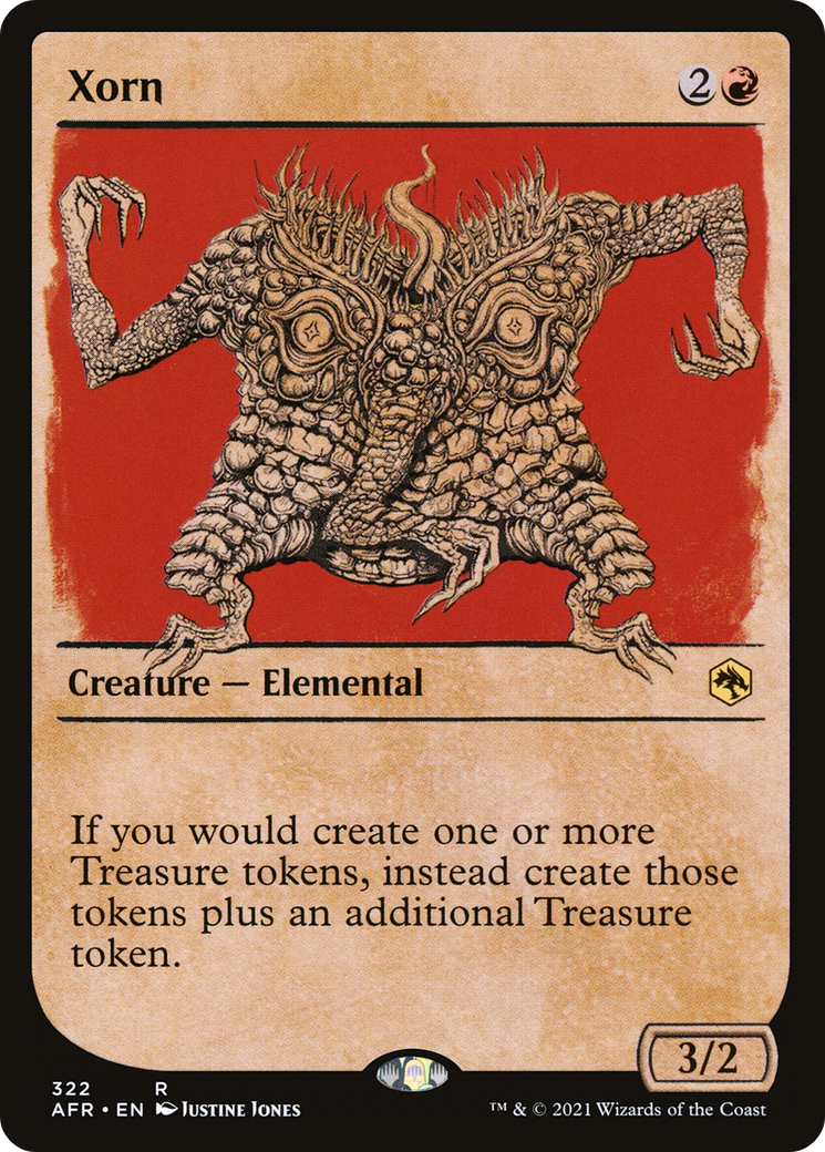 Xorn (AFR-322) [Adventures in the Forgotten Realms] (Showcase) MTG Single Wizards of the Coast