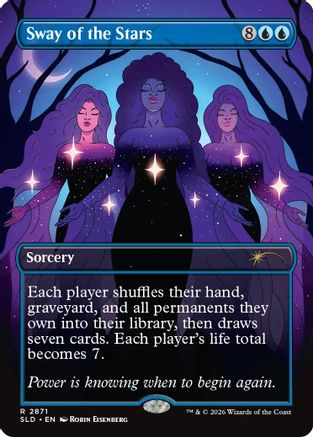 Sway of the Stars (SLD-2871) [Secret Lair] Drop Series Foil MTG Single Wizards of the Coast