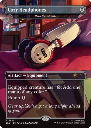 Cozy Headphones - Paradise Mantle (SLD-2825) [Secret Lair] Drop Series MTG Single Wizards of the Coast