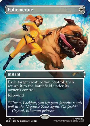 Ephemerate (2577) (SLD-2577) [Secret Lair] Drop Series Foil MTG Single Wizards of the Coast