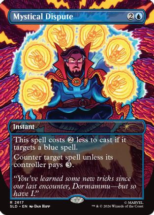 Mystical Dispute (SLD-2617) [Secret Lair] Drop Series MTG Single Wizards of the Coast