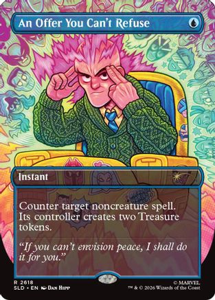 An Offer You Can't Refuse (SLD-2618) [Secret Lair] Drop Series Foil MTG Single Wizards of the Coast