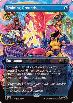 Training Grounds (SLD-2619) [Secret Lair] Drop Series Foil MTG Single Wizards of the Coast