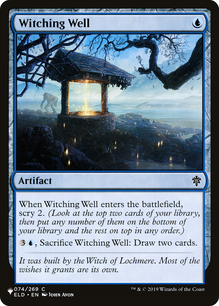 Witching Well (LIST-ELD-74) [Mystery Booster] The List MTG Single Wizards of the Coast