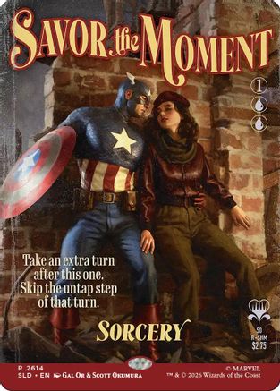Savor the Moment (2614) (SLD-2614) [Secret Lair] Drop Series Foil MTG Single Wizards of the Coast