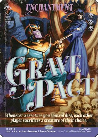 Grave Pact (SLD-2615) [Secret Lair Drop Series] MTG Single Wizards of the Coast