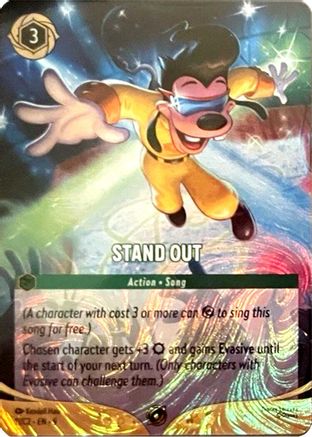 Stand Out (Foil) (11) [Disney Lorcana Promo Cards] Holofoil Lorcana Single Disney