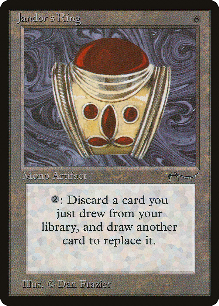 Jandor's Ring (ARN-064) [Oldschool] Arabian Nights MTG Single Wizards of the Coast