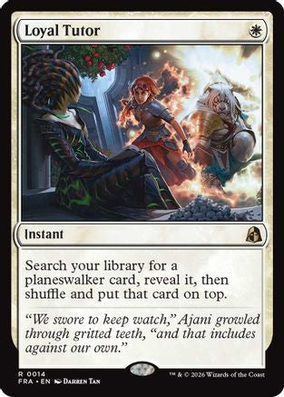 Loyal Tutor (FRA-014) [Reality Fracture] Foil MTG Single Wizards of the Coast