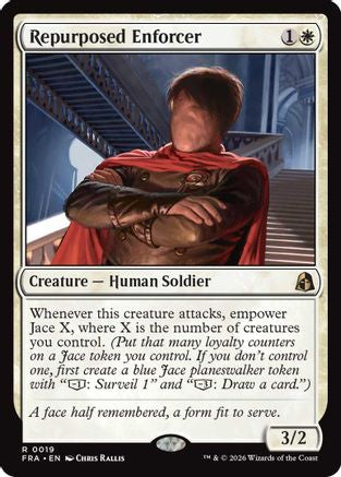 Repurposed Enforcer (FRA-019) [Reality Fracture] Foil MTG Single Wizards of the Coast