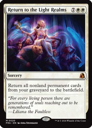 Return to the Light Realms (FRA-020) [Reality Fracture] MTG Single Wizards of the Coast