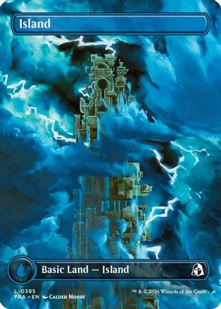 Island (0385) (FRA-385) [Reality Fracture] MTG Single Wizards of the Coast