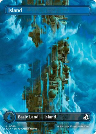 Island (0386) (FRA-386) [Reality Fracture] Foil MTG Single Wizards of the Coast
