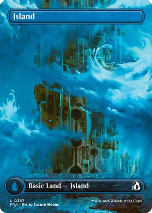 Island (0387) (FRA-387) [Reality Fracture] MTG Single Wizards of the Coast