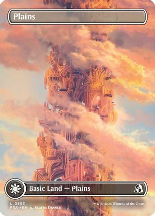 Plains (0383) (FRA-383) [Reality Fracture] MTG Single Wizards of the Coast